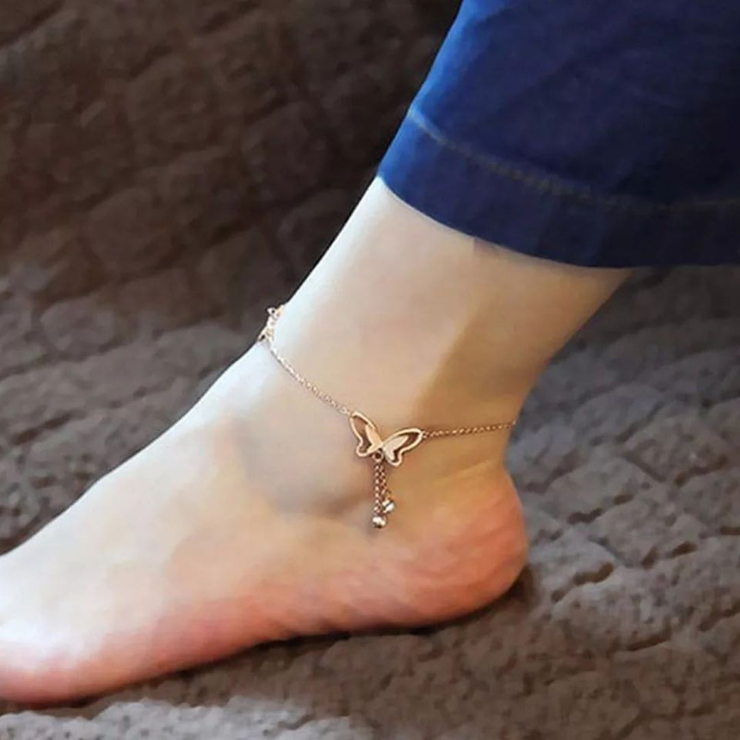 Butterfly Modern Looks Single Anklet