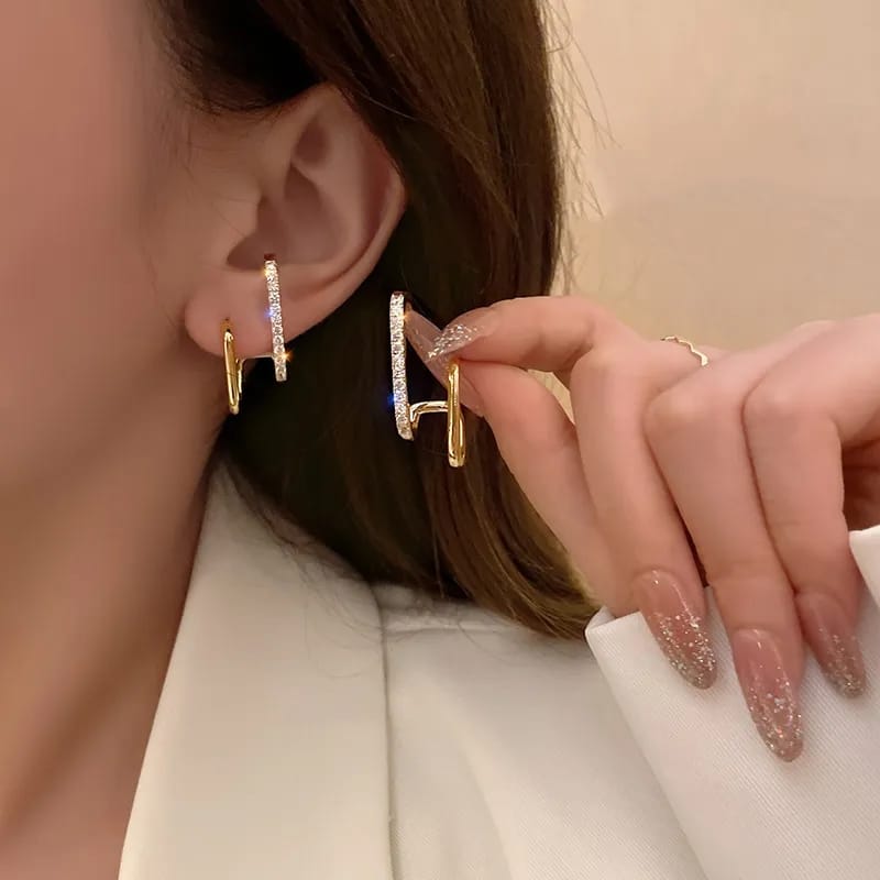 Korean ear studs