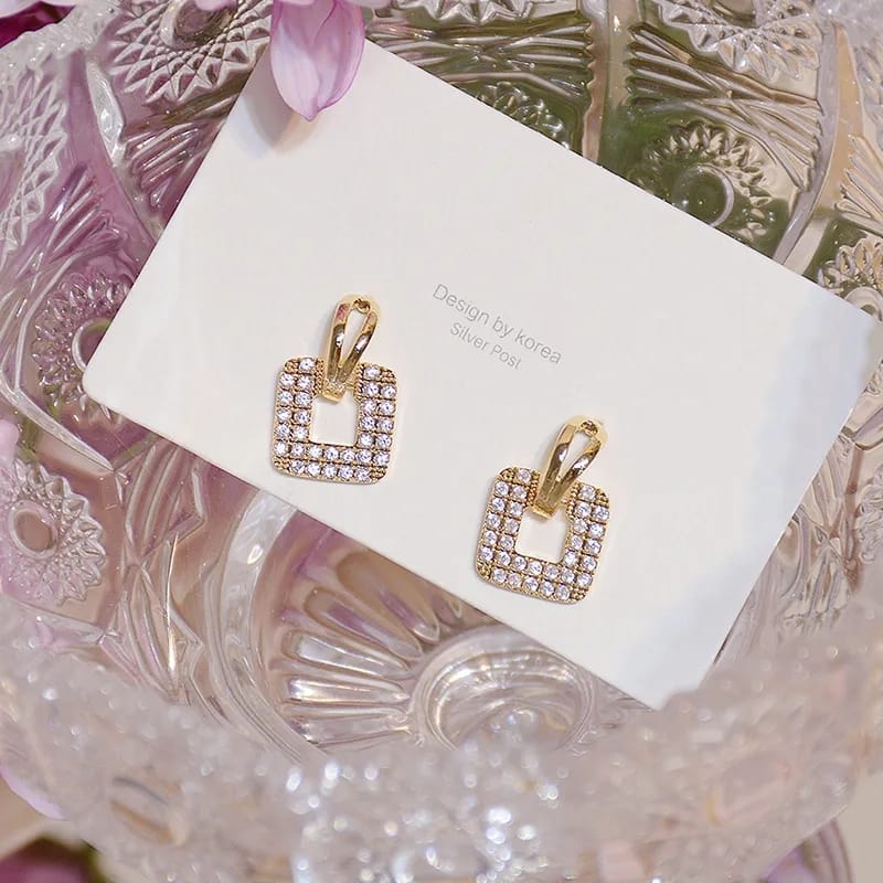 Rhinestones Earrings