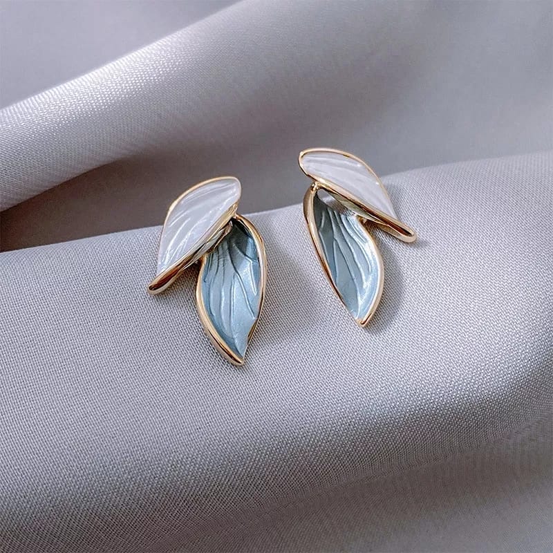 Leaf shape studs