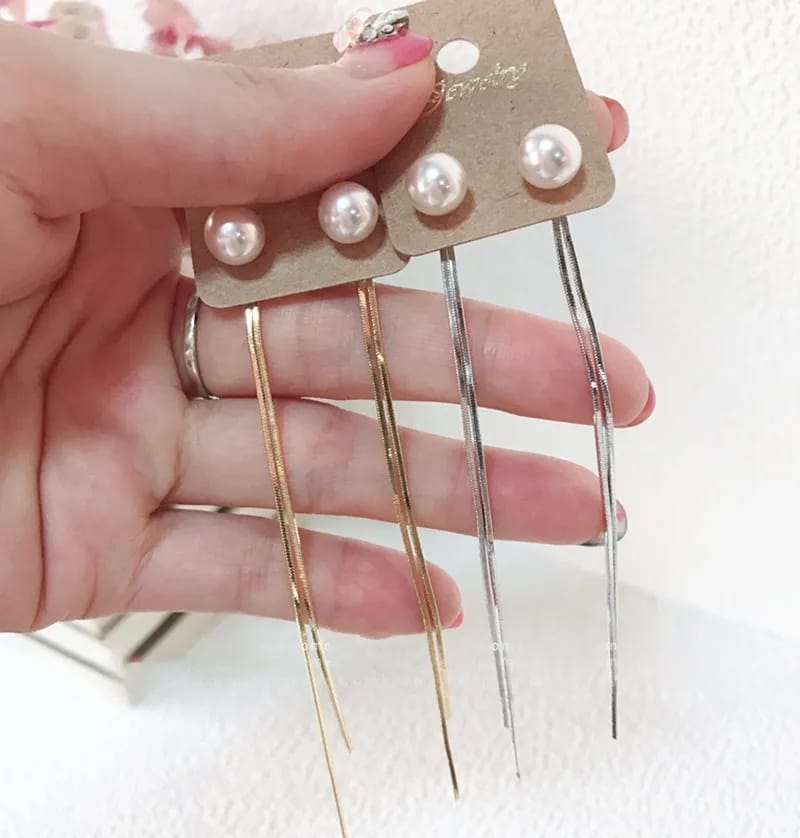 Long tassel Earrings