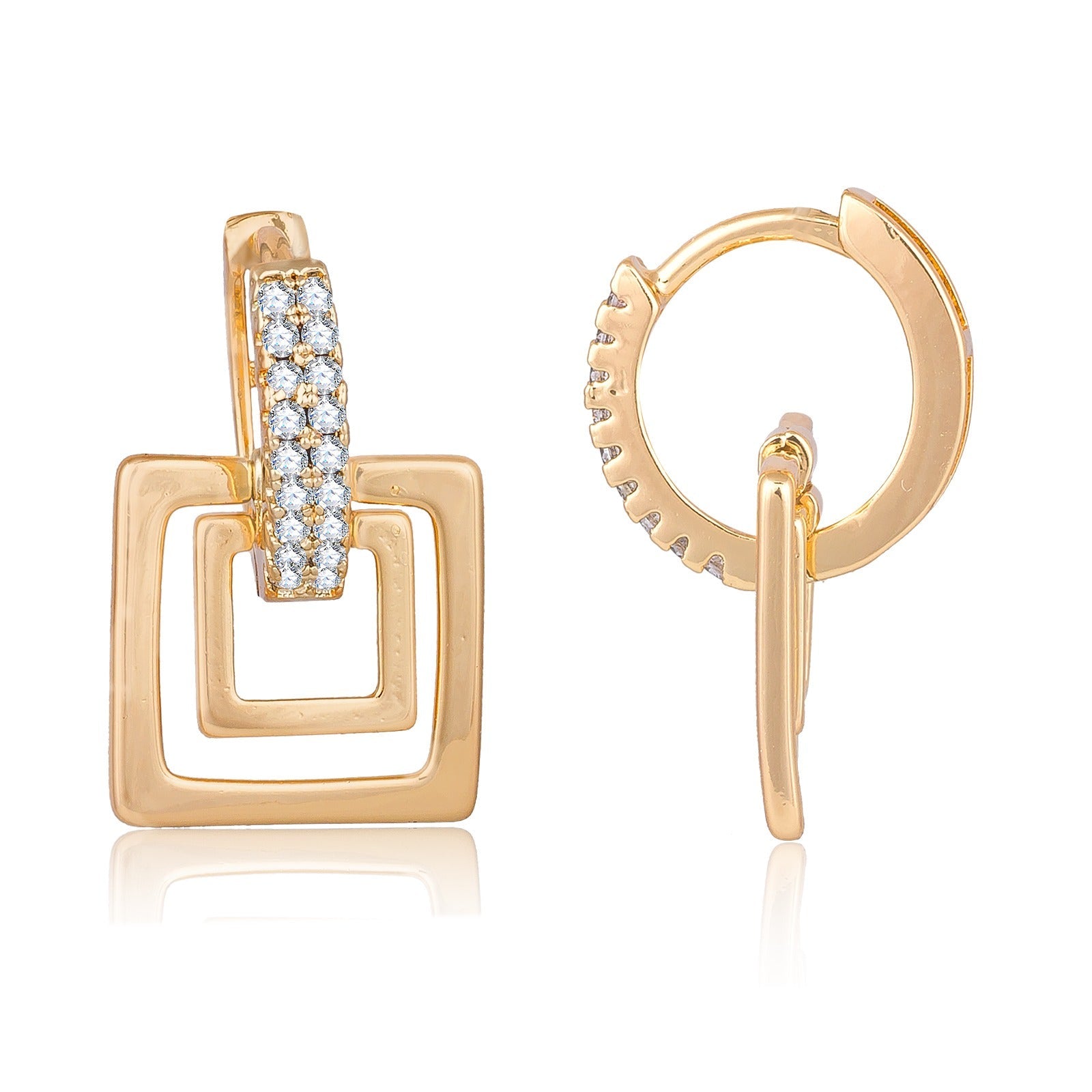 Square Hoop Earrings