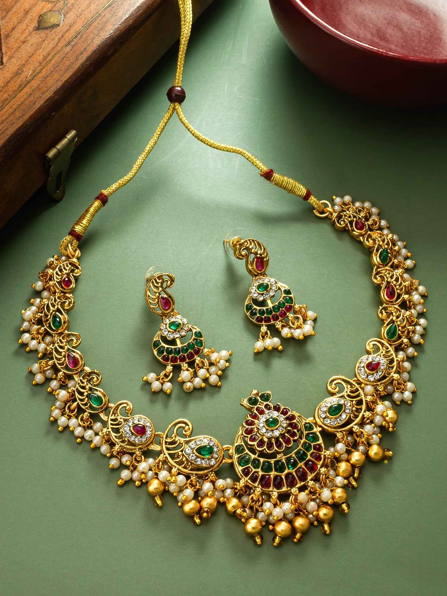 South indian necklace