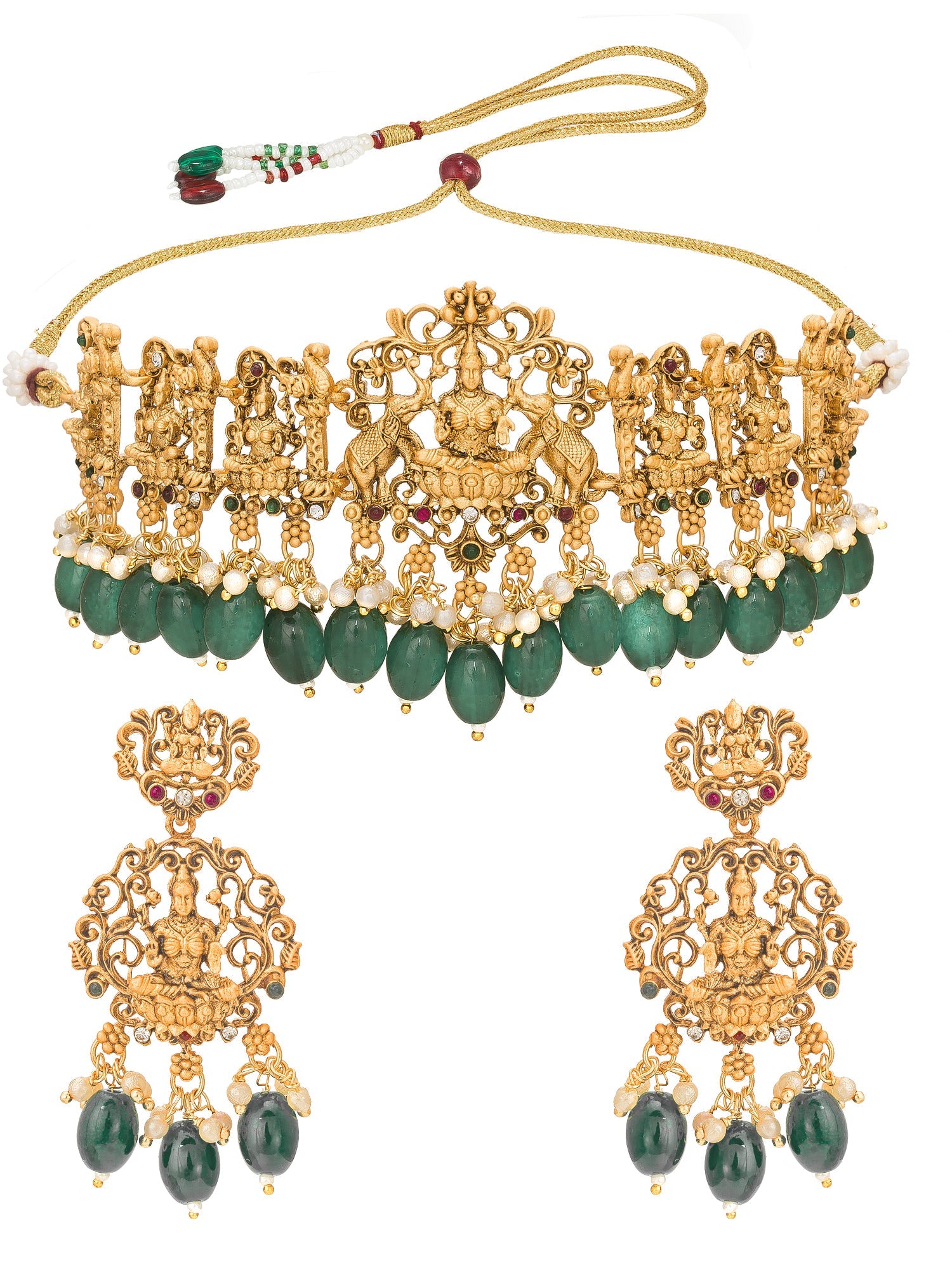 Golden Temple Choker Set