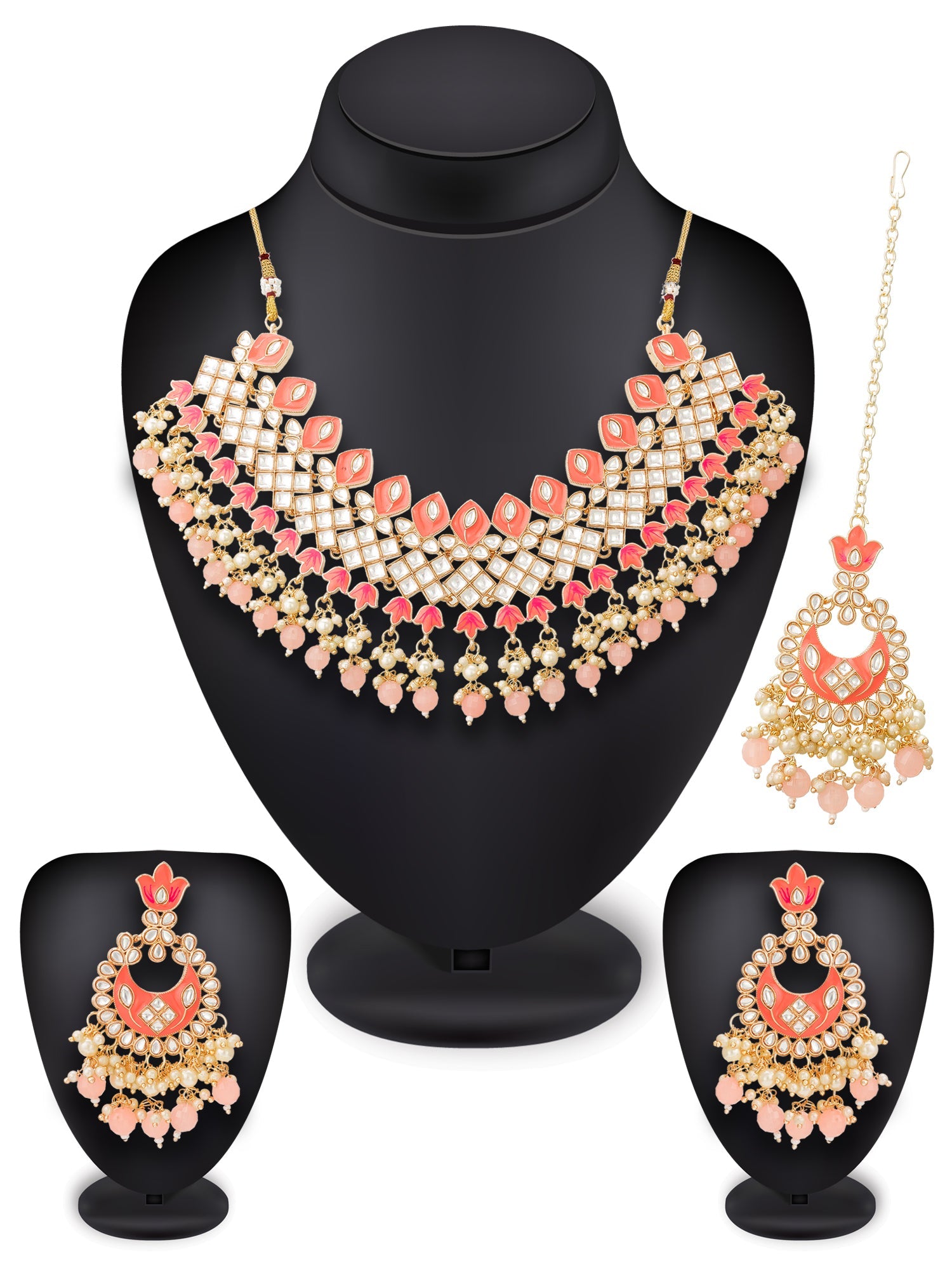 Kundan Contras Necklace