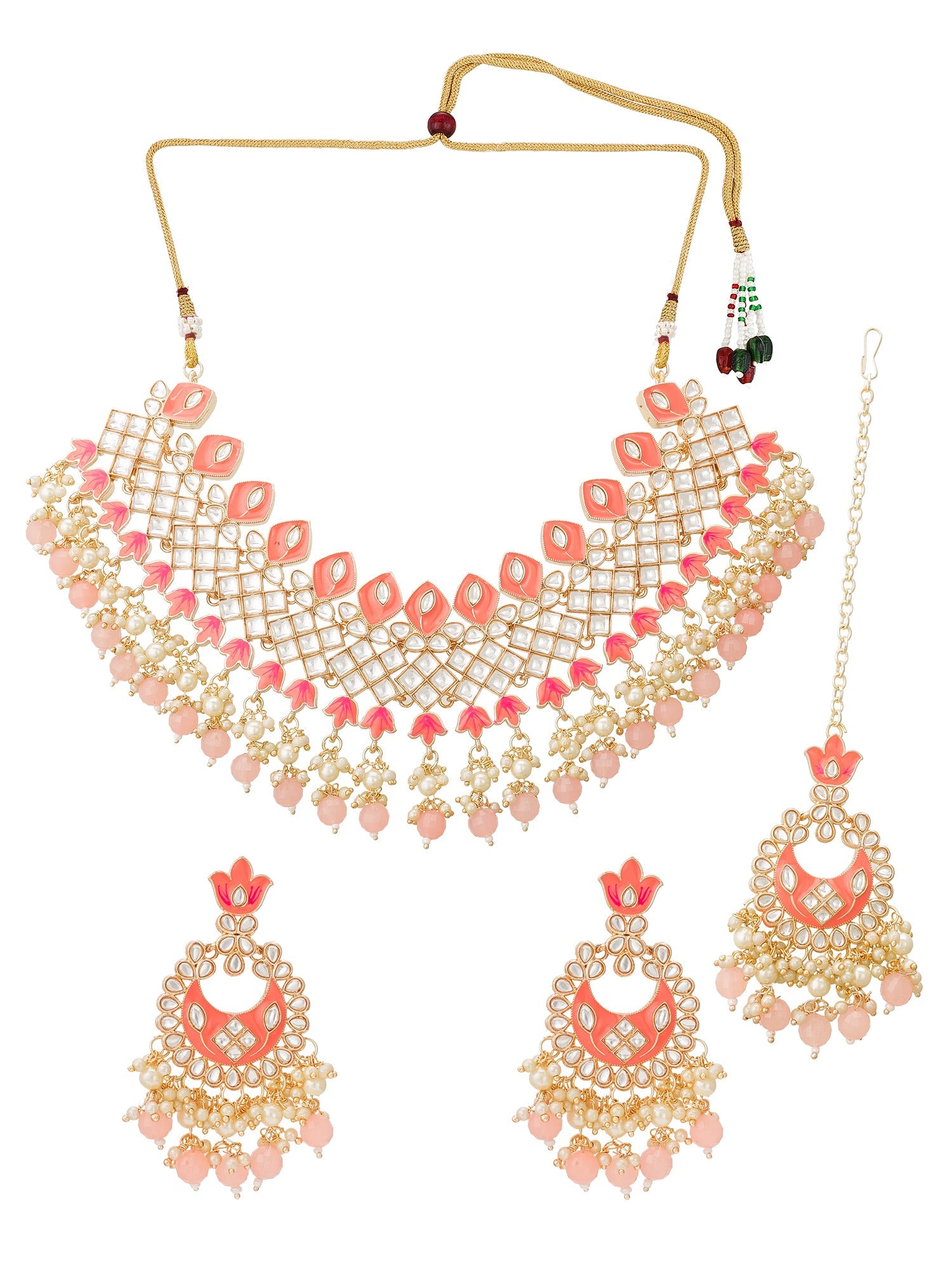 Kundan Contras Necklace