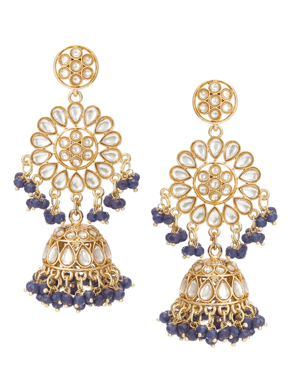 Brass Kundan necklace