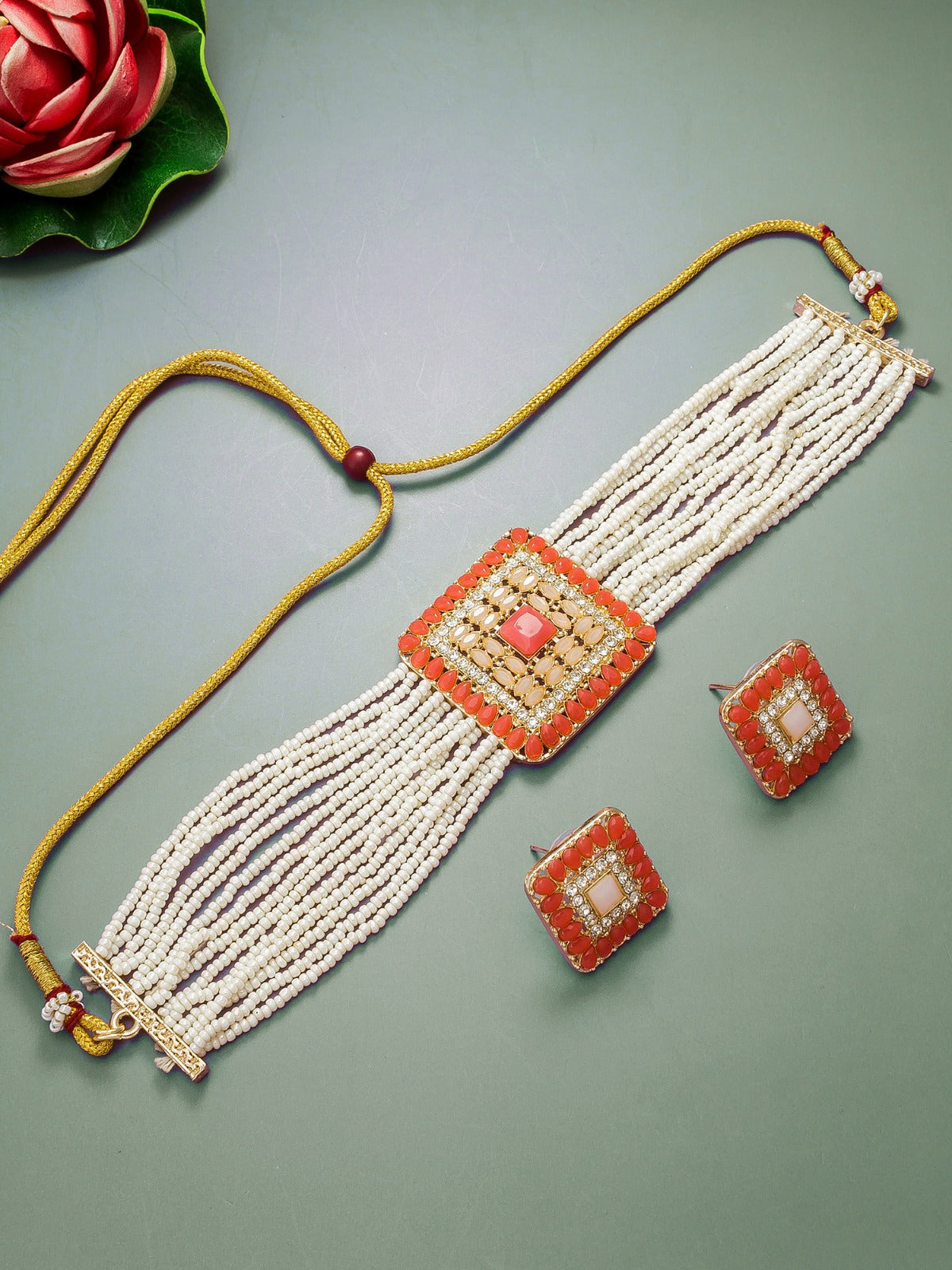 Kundan chocker necklace