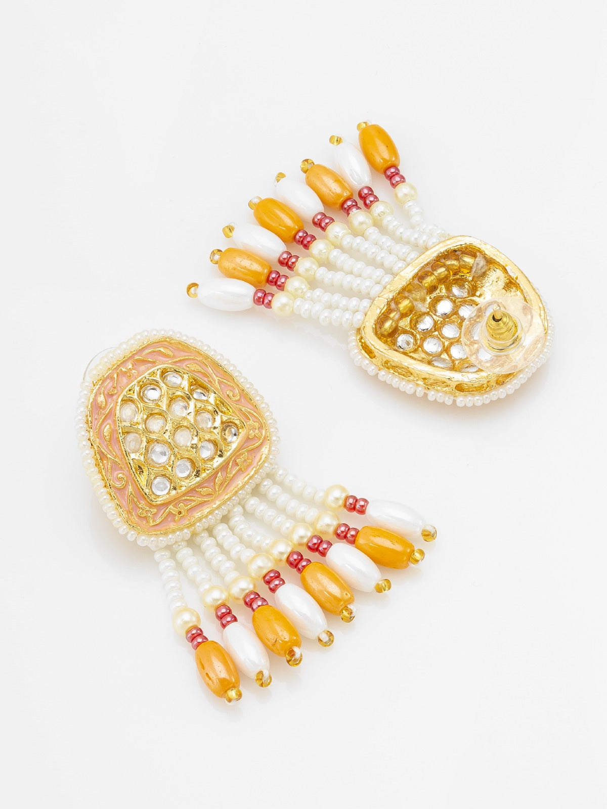 Orange Long necklace