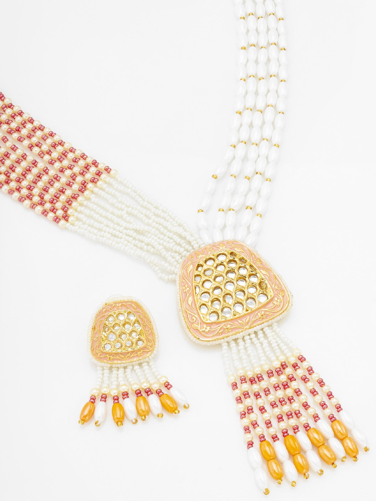 Orange Long necklace