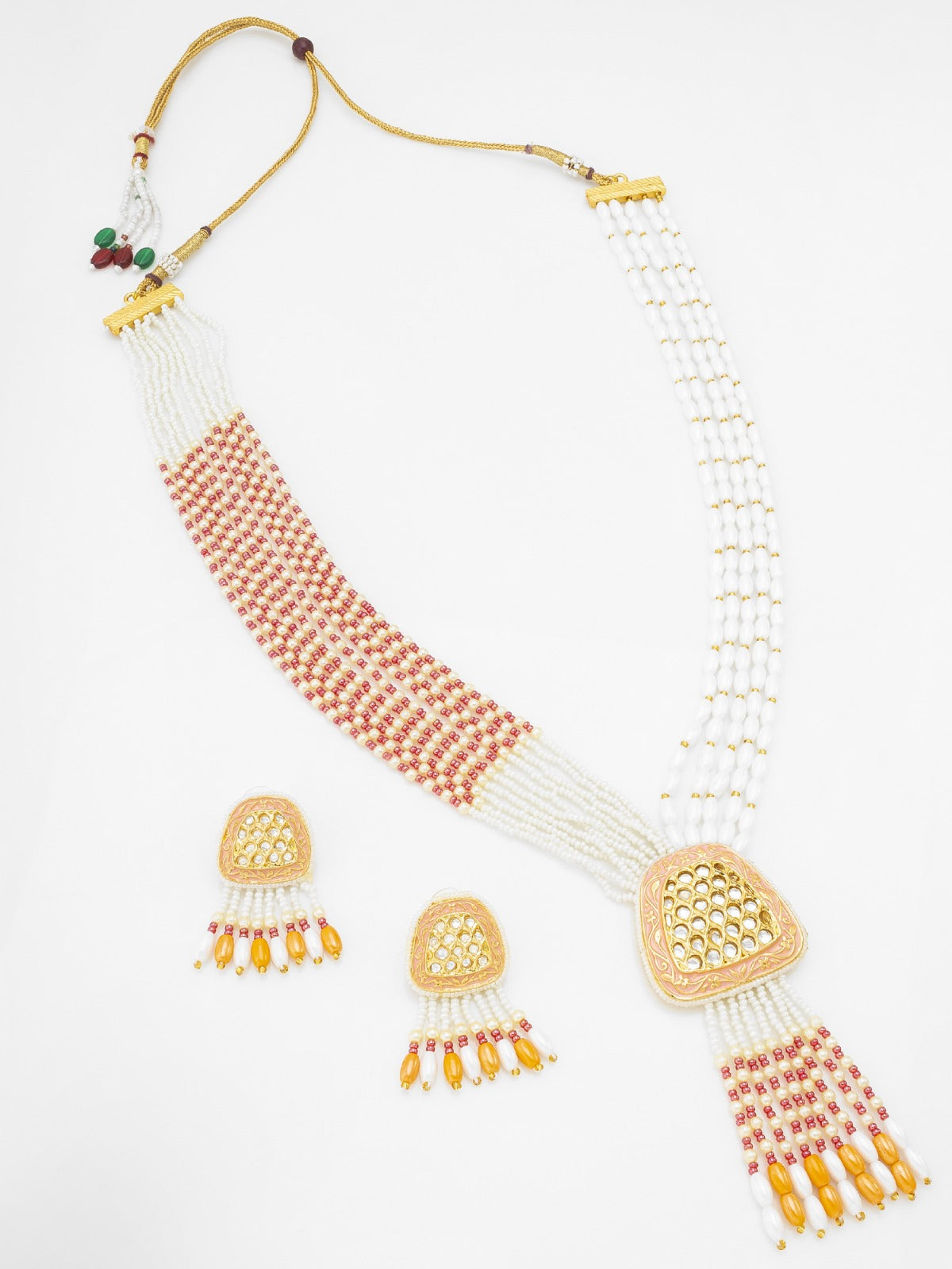 Orange Long necklace
