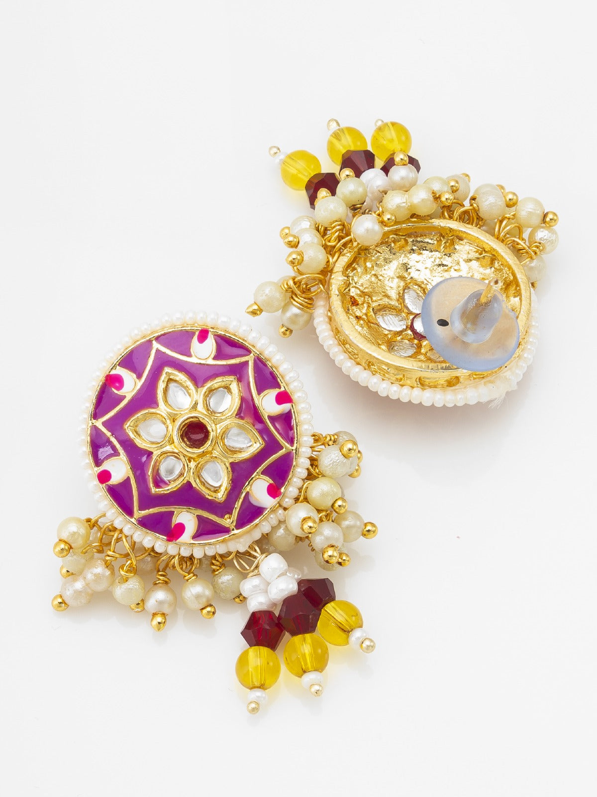 Pink Green Long necklace