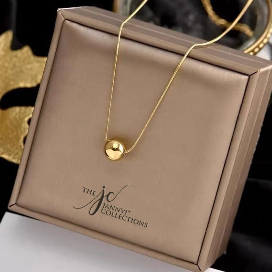 Gold Ball Pendant