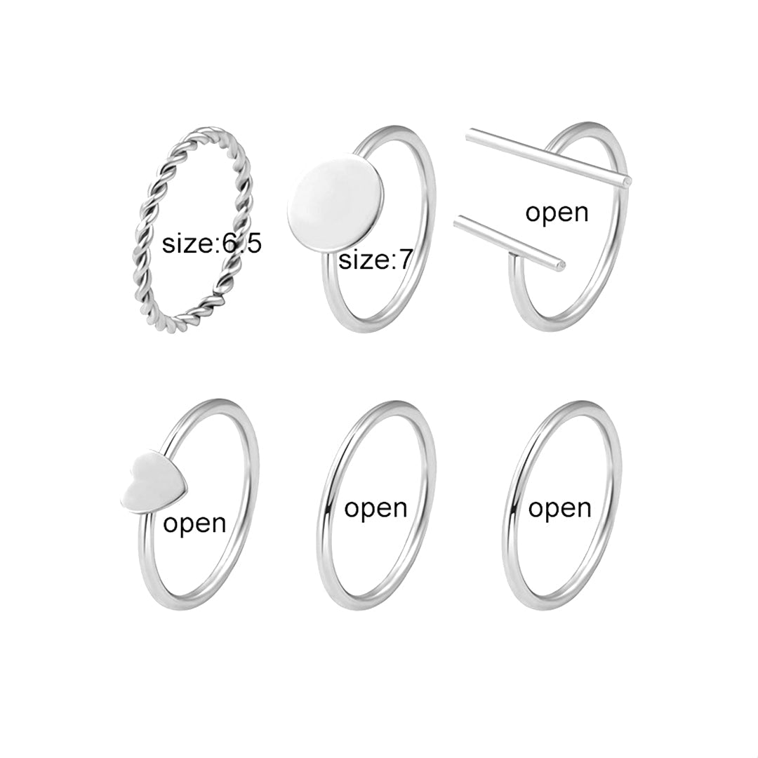 6 Combo Rings Trending