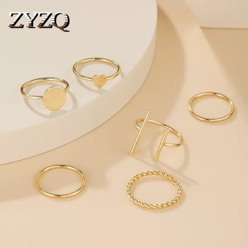 6 Combo Rings Trending