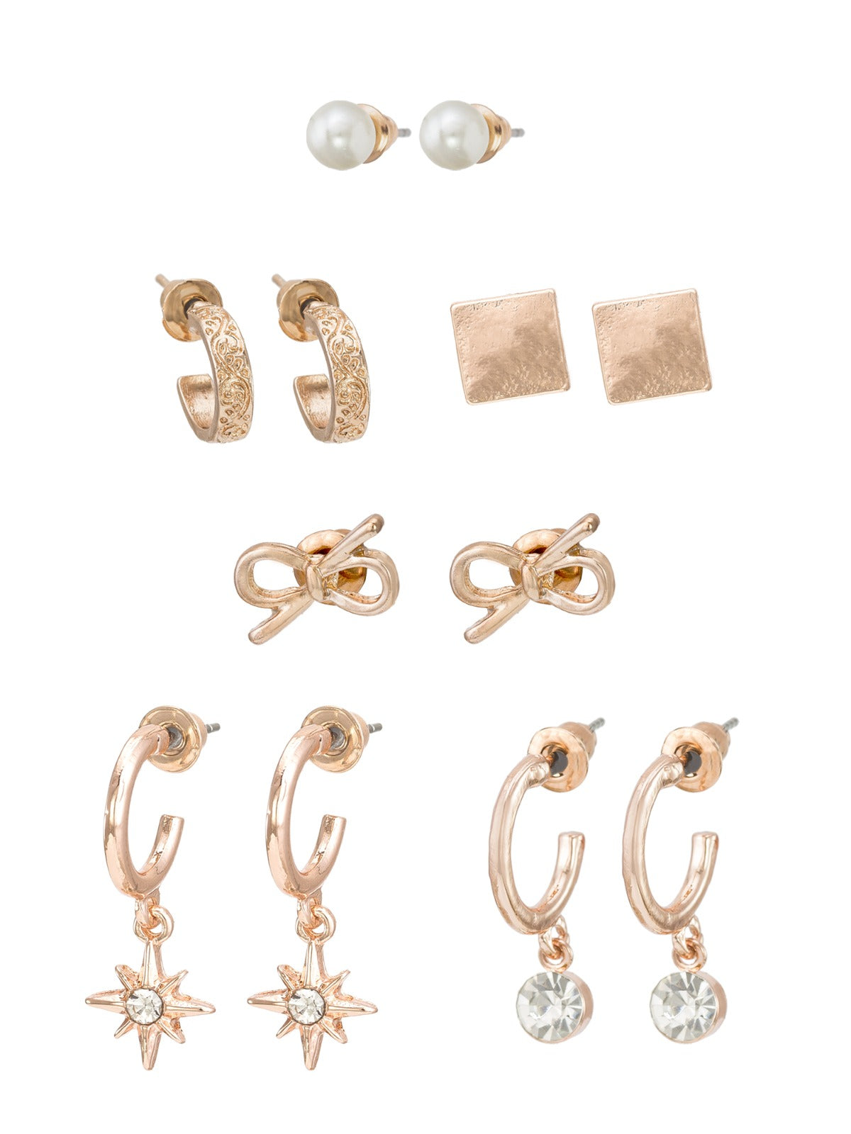 Korean Earrings Combo 6