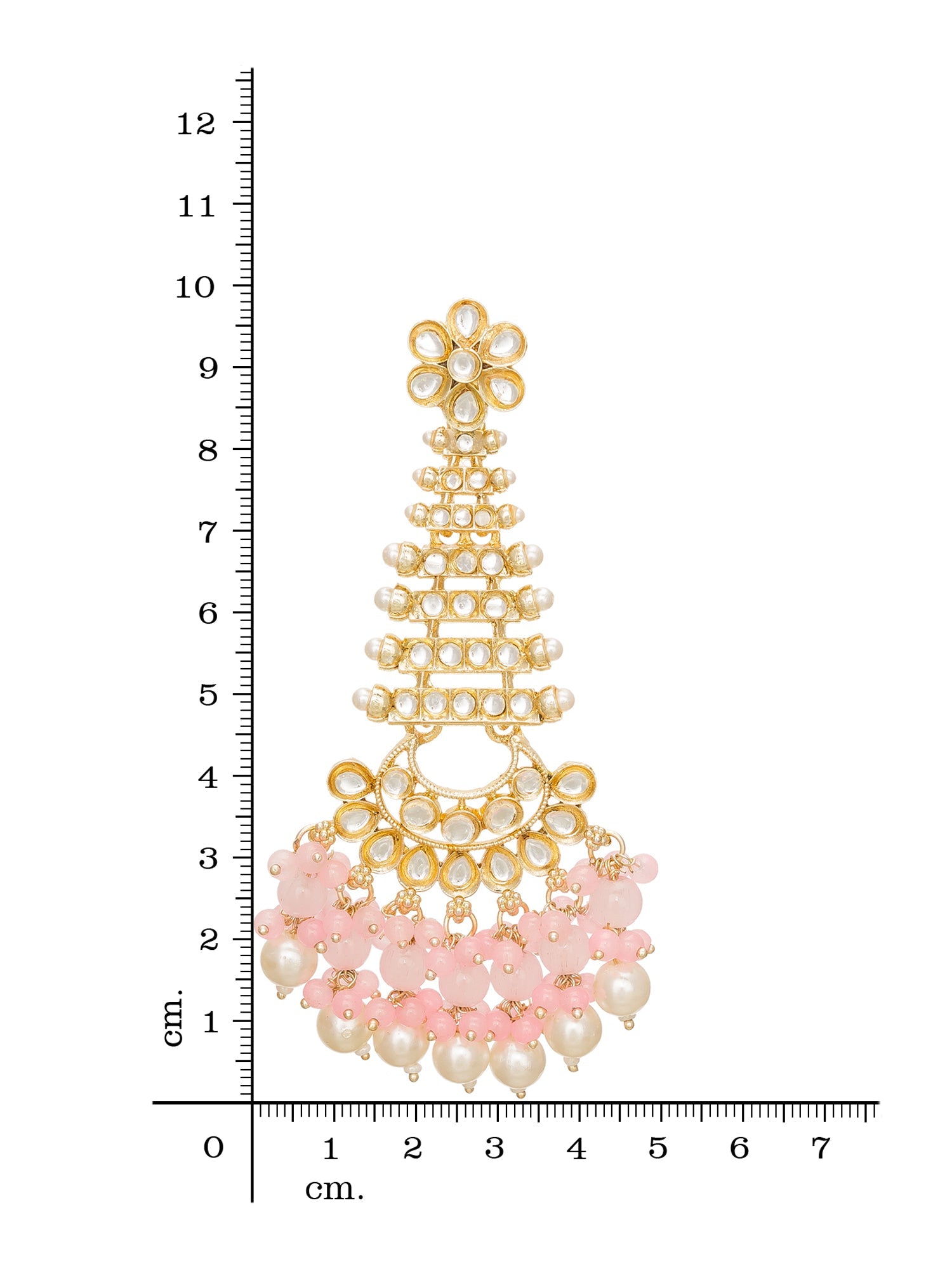 Kundan polki earrings