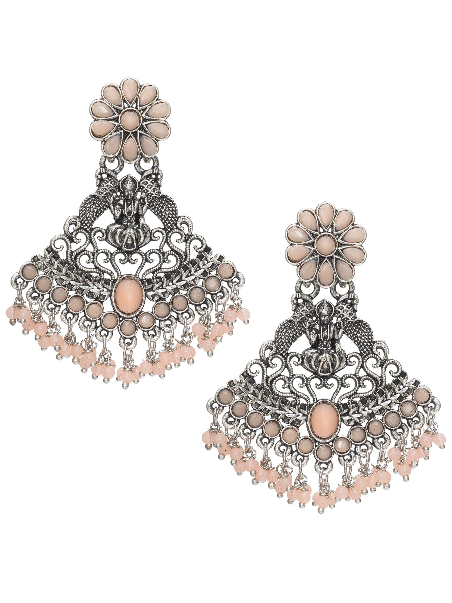 Oxidized Jhumki Chandbali