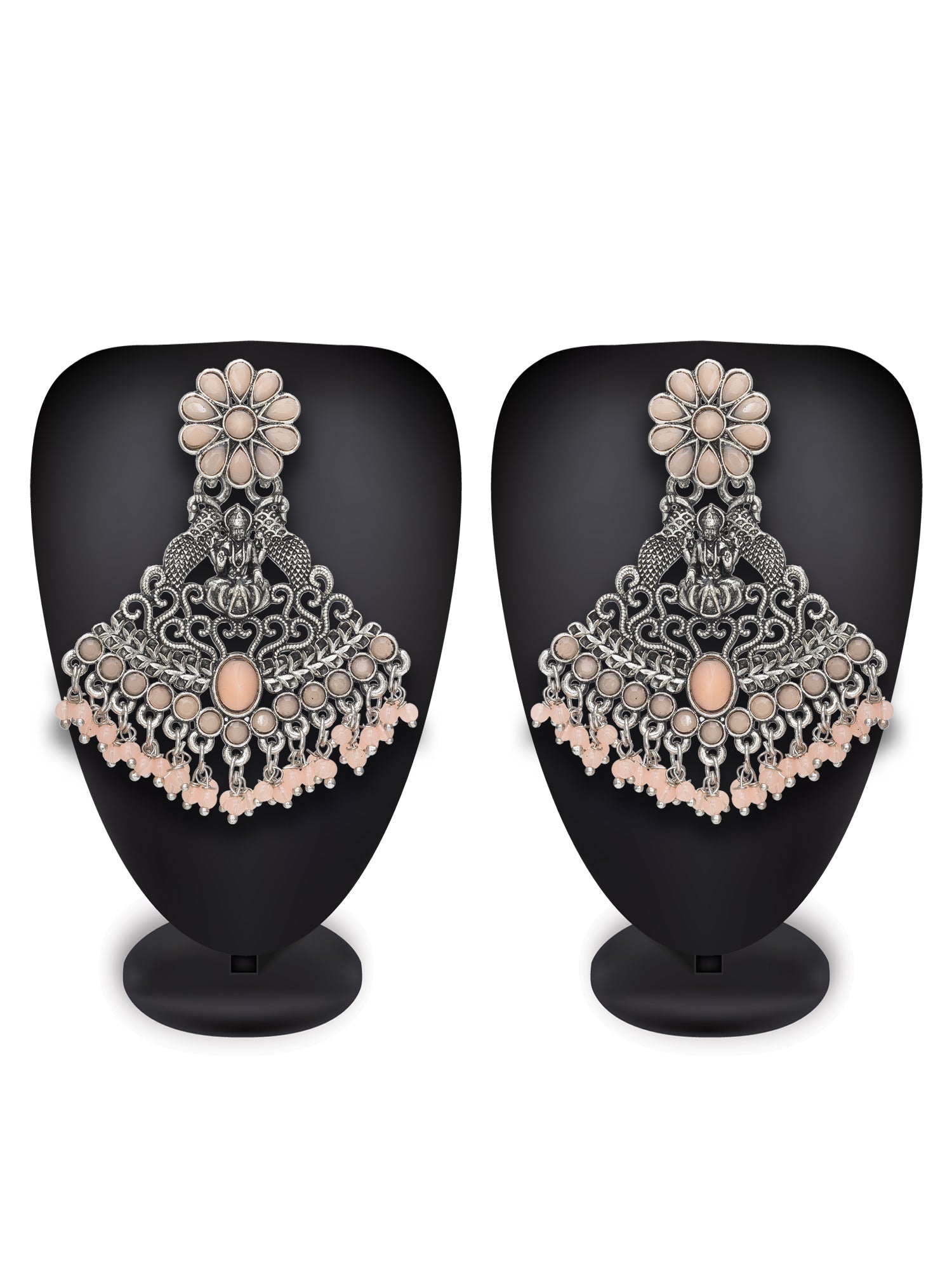 Oxidized Jhumki Chandbali