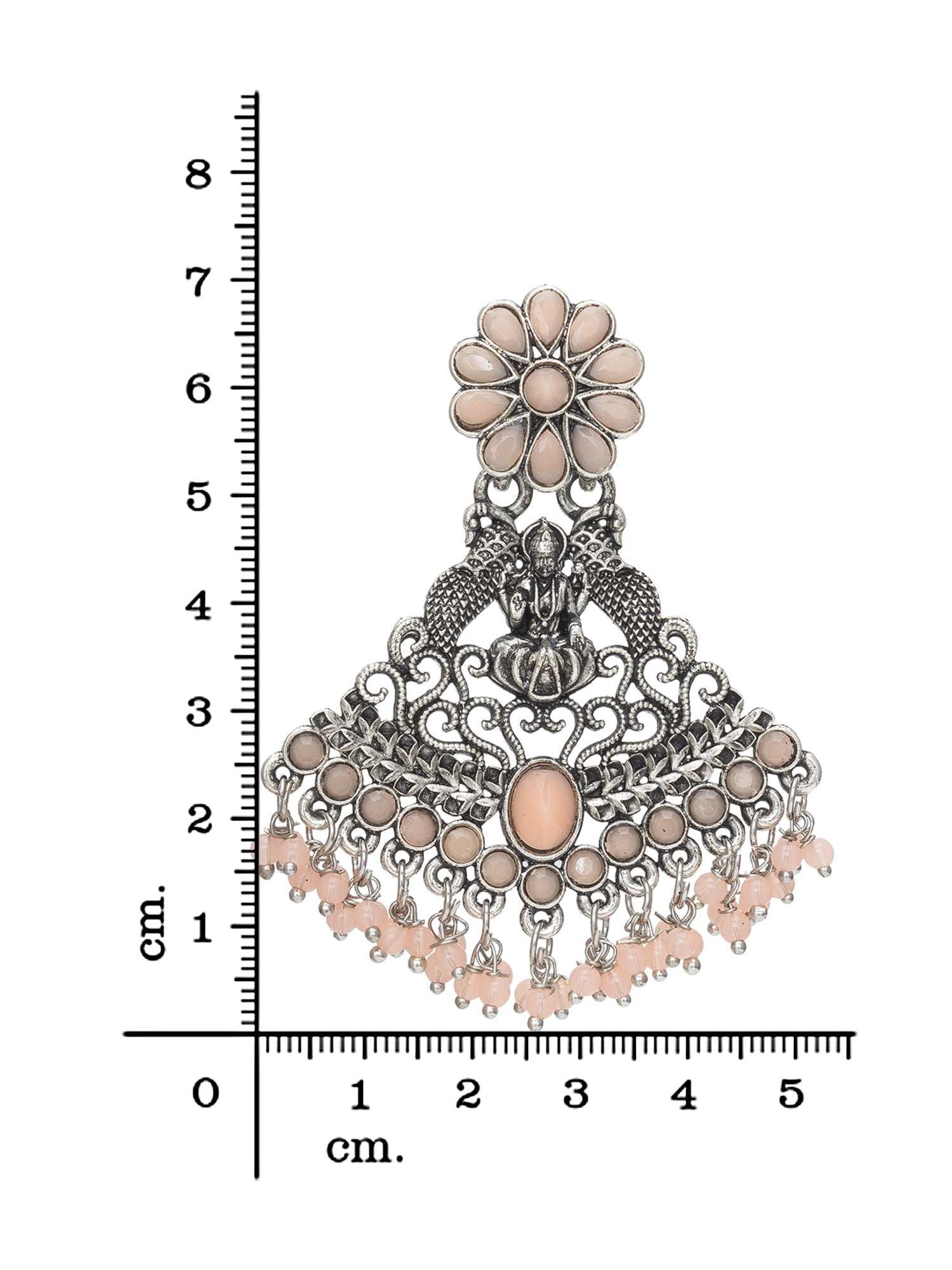 Oxidized Jhumki Chandbali